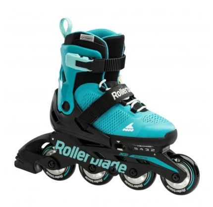 Дитячі ролики Rollerblade Microblade Aqua/black 2051179 фото