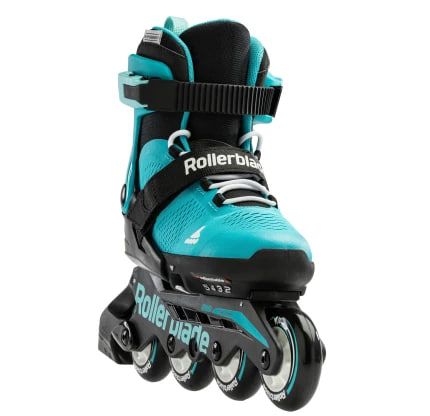 Дитячі ролики Rollerblade Microblade Aqua/black 2051179 фото