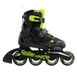 Детские ролики Rollerblade Microblade Black/Green 2051176 фото 1