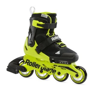 Детские ролики Rollerblade Microblade Black/Neon Yellow 2050859 фото