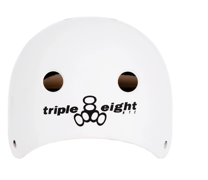 Шлем Triple8 Sweatsaver White Rubber (S) 003 фото