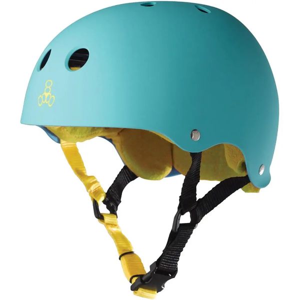 Шлем Triple8 Sweatsaver Helmet - Baja Teal(S) 030 фото