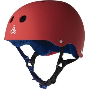 Шолом Triple8 Sweatsaver Helmet - United Red (М) 039 фото