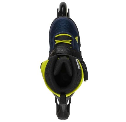 Детские ролики Rollerblade Microblade 3WD 2021 Blue/Lime 2050847 фото